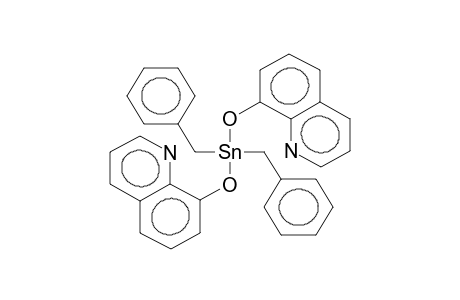 BIS(8-QUINOLINYLOXY)DIBENZYLTIN