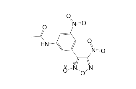 3(4))-[3'-(Acetylamino)-5'-nitrophenyl]-4(3)-nitrofuroxan