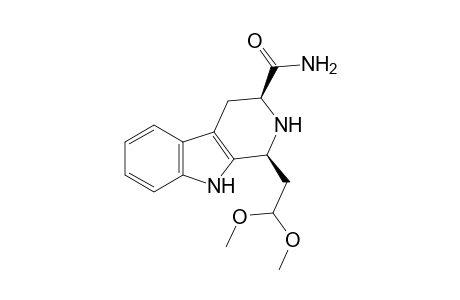 (1S,3S)-1-(2,2-dimethoxyethyl)-2,3,4,9-tetrahydro-1H-$b-carboline-3-carboxamide