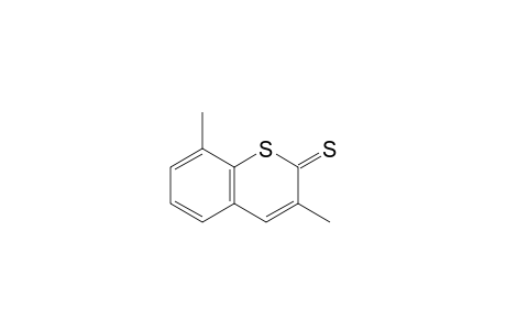 3,8-Dimethyl-benzothiopyran-2-thione