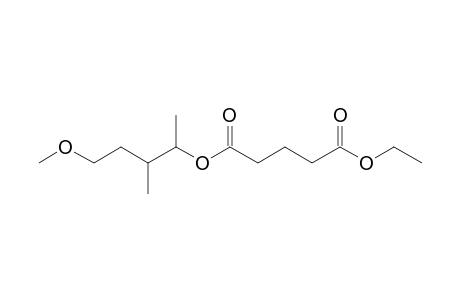 Glutaric acid, ethyl 5-methoxy-3-methylpent-2-yl ester