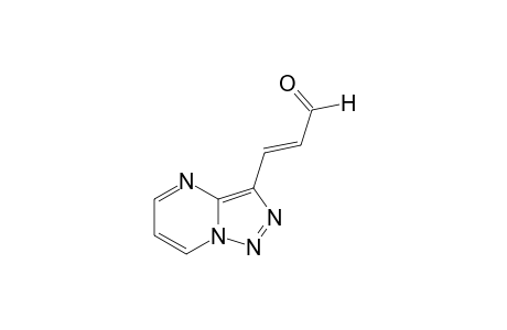 trans-v-TRIAZOLO[1,5-a]PYRIMIDINE-3-ACROLEIN