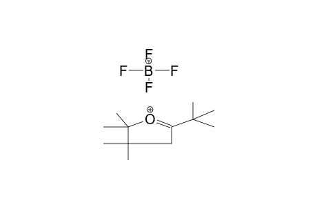 2-TERT-BUTYL-4,4,5,5-TETRAMETHYLTETRAHYDROFURILIUM TETRAFLUOROBORATE