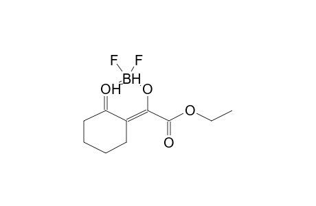 ETHYL ALPHA-(2-OXOCYCLOHEXYLIDENE)-ALPHA-DIFLUOROBORYLOXYACETATE