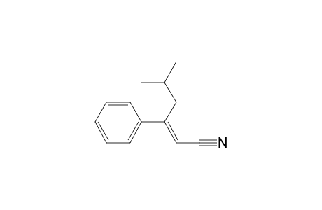 2-Hexenenitrile, 5-methyl-3-phenyl-, (E)-