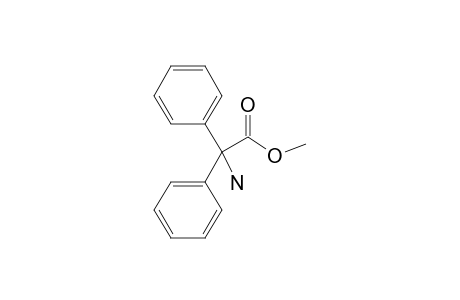 .alpha,-Aminodiphenylacetic acid, methyl ester