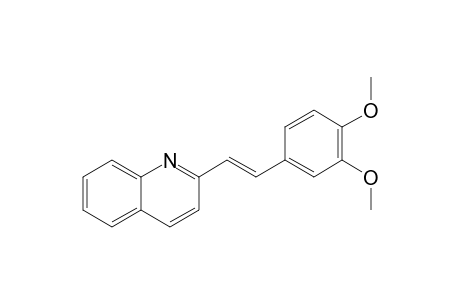 2-(3',4'-DIMETHOXYSTYRYL)-QUINOLINE