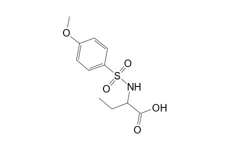 Butanoic acid, 2-[[(4-methoxyphenyl)sulfonyl]amino]-