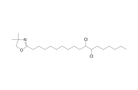 2-Oxazoline, 4,4-dimethyl-2-(10,11-dichloroheptadecyl)-