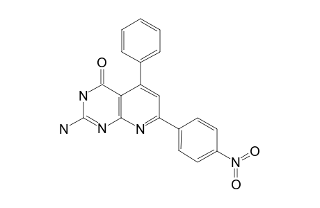 2-Amino-7-(4-nitro-phenyl)-5-phenyl-3H-pyrido[2,3-d]pyrimidin-4-one