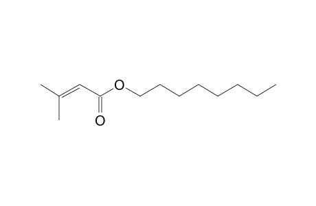 3-Methyl-2-butenoic acid, octyl ester