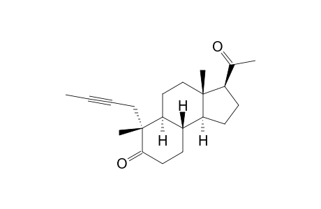 7H-Benz[e]inden-7-one, 3-acetyl-6-(2-butynyl)dodecahydro-3a,6-dimethyl-, [3S-(3.alpha.,3a.alpha.,5a.beta.,6.beta.,9a.alpha.,9b.beta.)]-