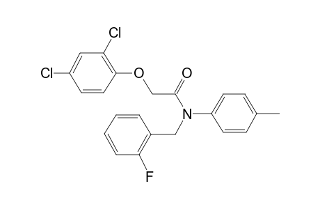 2-(2,4-Dichlorophenoxy)-N-(2-fluorobenzyl)-N-(p-tolyl)acetamide