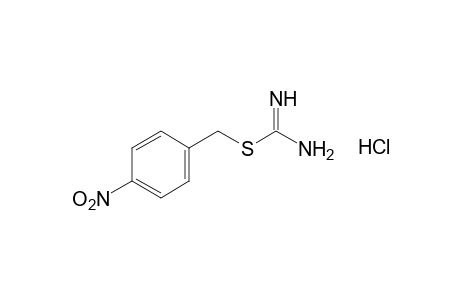 2-(p-nitrobenzyl)-2-thiopseudourea, monohydrochloride