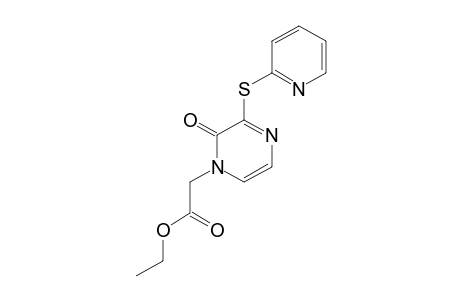 ETHYL-[2-OXO-3-(PYRIDIN-2-YLTHIO)-PYRAZIN-1(2H)-YL]-ACETATE