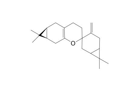 4,4,7',7'-Tetramethyl-4'-methylenespiro[8-oxatricyclo[5.4.0.1(3,5)]undecene-9,3'-bicyclo[4.1.0]heptane]