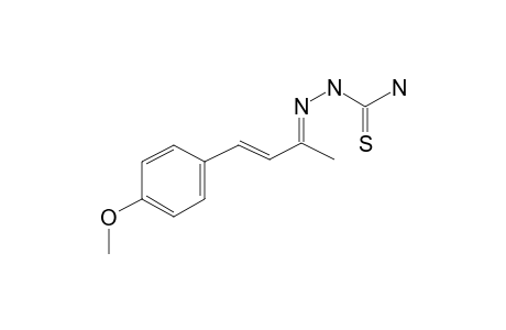 4-(p-Methoxyphenyl)-3-buten-2-one thiosemicarbazone