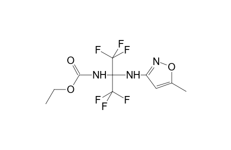 Carbamic acid, [2,2,2-trifluoro-1-[(5-methyl-3-isoxazolyl)amino]-1-(trifluoromethyl)ethyl]-, ethyl ester