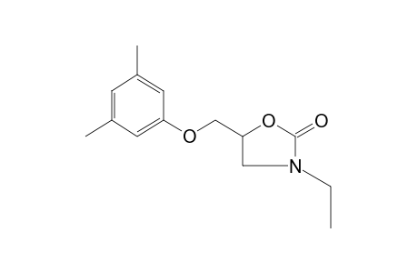 3-ethyl-5-(3,5-xylyloxymethyl)-2-oxazolidinone