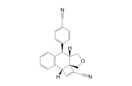 (2aS*,5aS*,6R*,10bR*)-6-(4-Cyanophenyl)-5,5a,6,10b-tetrahydro-3H-cyclobuta[1,2]naphtho[2,3-c]furan-2-carbonitrile