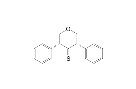 cis-3,5-diphenyl-tetrahydro-4-thiopyrone