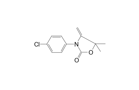 3-(4-Chlorophenyl)-5,5-dimethyl-4-methylene-1,3-oxazolidin-2-one