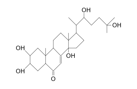 CHOLEST-7-EN-6-ONE, 2,3,14,22,25-PENTAHYDROXY-