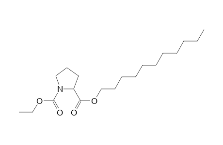 D-Proline, N-ethoxycabonyl-, undecyl ester