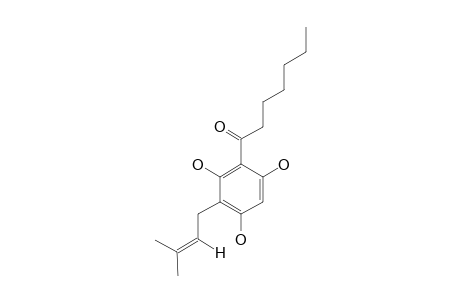 1-(2,4,6-TRIHYDROXY-3-(3-METHYL-2-BUTENYL)-PHENYL)-1-HEPTANON