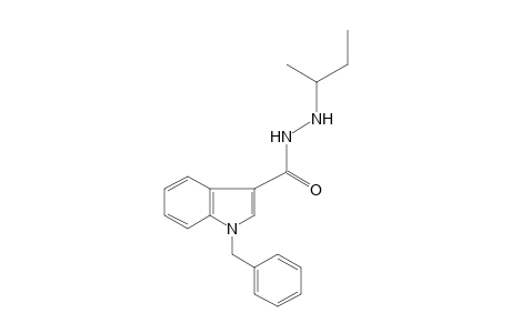 1-benzylindole-3-carboxylic acid, 2-sec-butylhydrazide