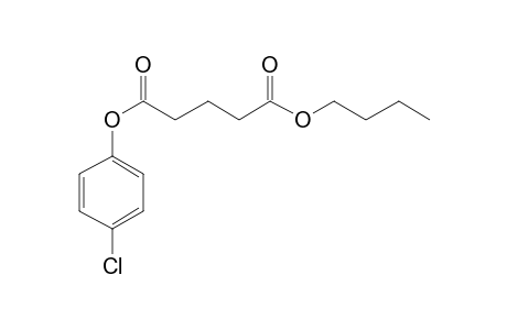 Glutaric acid, butyl 4-chlorophenyl ester