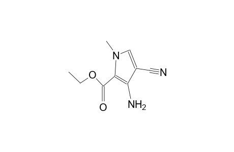 1-methyl-2-ethoxycarbonyl-3-amino-4-cyanopyrrole