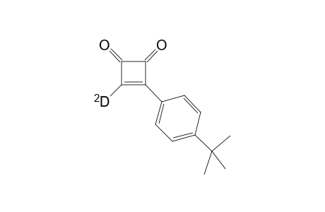 3-(4-tert-butylphenyl)-4-deuterio-cyclobut-3-ene-1,2-dione