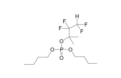 Phosphoric acid, dibutyl 1,1-dimethyl-2,2,3,3-tetrafluoropropyl ester