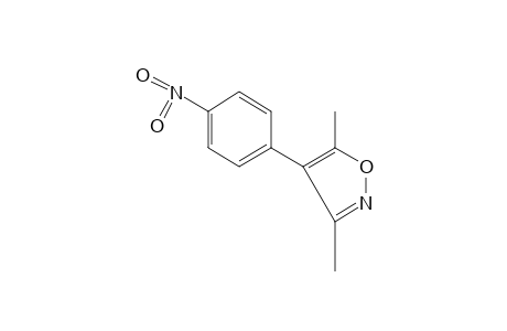 3,5-dimethyl-4-(p-nitrophenyl)isoxazole