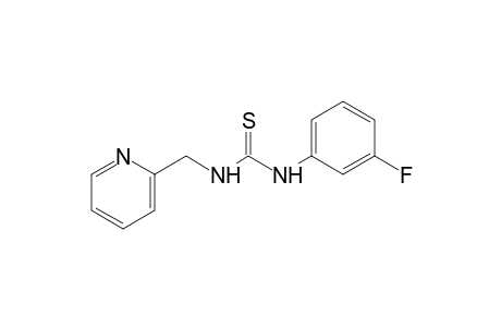 1-(m-fluorophenyl)-3-[(2-pyridyl)methyl]-2-thiourea