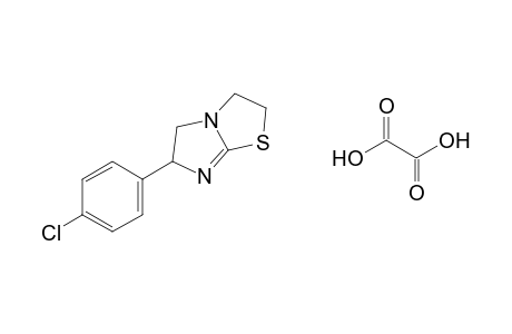 6-(p-chlorophenyl)-2,3,5,6-tetrahydroimidazo[2,1-b]thiazole, oxalate