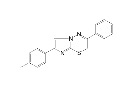 3-phenyl-7-p-tolyl-2H-imidazo[2,1-b][1,3,4]thiadiazine