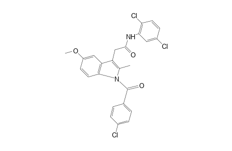 1-(p-chlorobenzoyl)-2',5'-dichloro-5-methoxy-2-methylindole-3-acetanilide