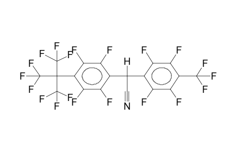 (4-NONAFLUORO-TERT-BUTYLTETRAFLUOROPHENYL)(4'-TRIFLUOROMETHYLTETRAFLUOROPHENYL)CYANOMETHANE