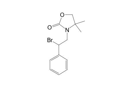3-(beta-bromophenethyl)-4,4-dimethyl-2-oxazolidinone