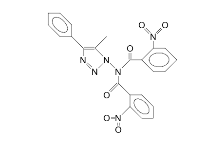 N-(5-methyl-4-phenyltriazol-1-yl)-2-nitro-N-(2-nitrobenzoyl)benzamide