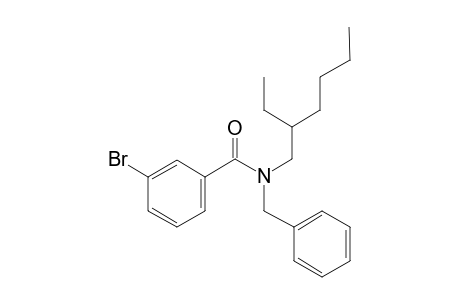 Benzamide, 3-bromo-N-benzyl-N-(2-ethylhexyl)-