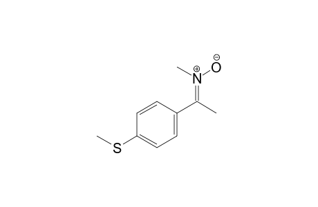 N-methyl-1-(4-methylsulfanylphenyl)ethanimine oxide