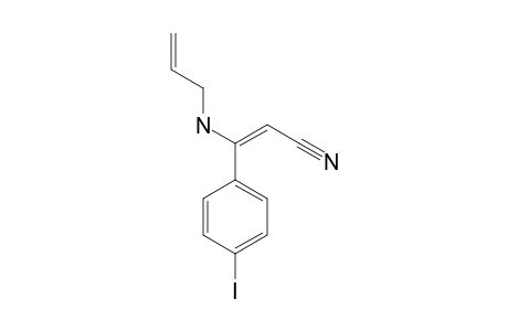 3-(Allylamino)-3-(4-iodophenyl)acrylonitrile