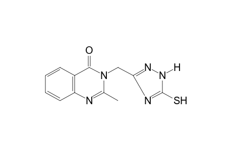 3-[(5-mercapto-1H-1,2,4-triazol-3-yl)methyl]-2-methyl-4(3H)-quinazolinone