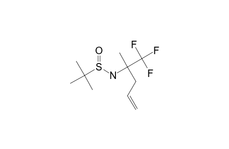 (+)-[S(S),S]-2-METHYL-N-[1,1,1-TRIFLUORO-2-METHYLPENT-4-EN-2-YL]-PROPANE-2-SULFINAMIDE;MAJOR