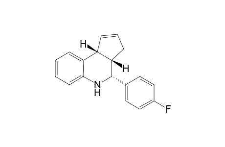 (3aSR,4RS,9bRS)-4-(4-Fluorophenyl)-3a,4,5,9b-tetrahydro-3Hcyclopenta[c]quinoline