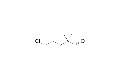 5-Chloro-2,2-dimethylpentanal