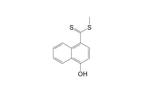 dithio-4-hydroxy-1-naphthoic acid, methyl ester